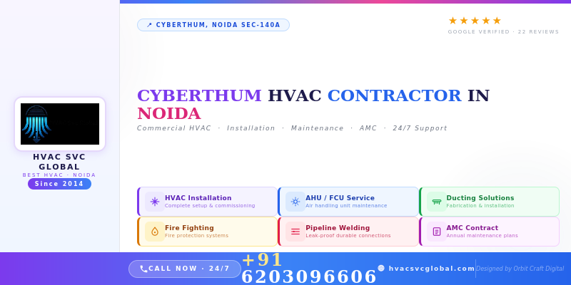 Cyberthum HVAC Contractor in Noida