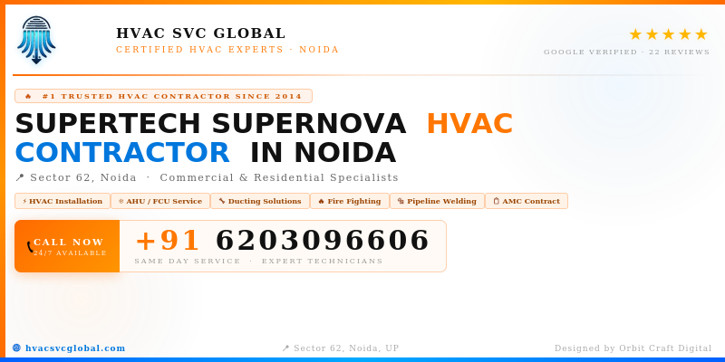 Supertech Supernova HVAC Contractor in Noida