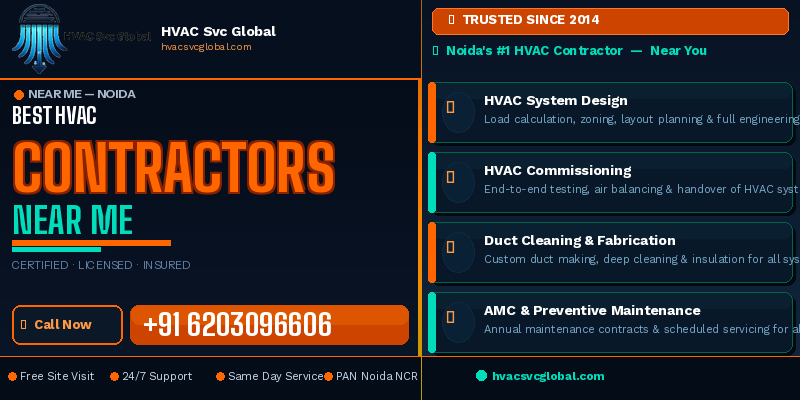 Best HVAC Contractors in Noida